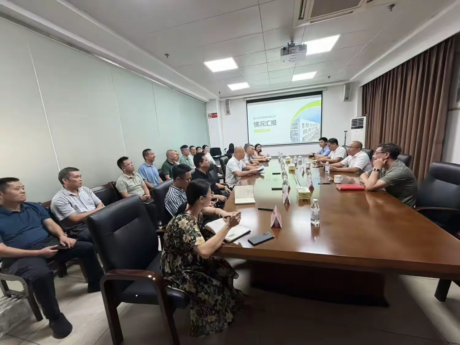 深入一线摸实情 精准指导促发展——zbo智博董事、总经理符雁调研市环发公司